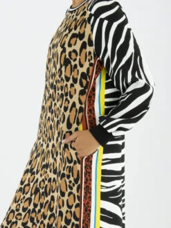 Marc Cain VS 21.10 W04 Jurken Bruin -Kleding Speciaal Winkel 160100692 8