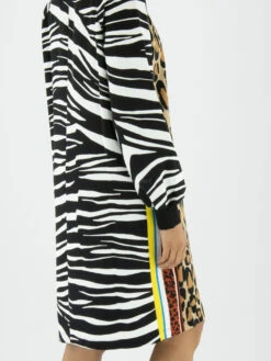 Marc Cain VS 21.10 W04 Jurken Bruin -Kleding Speciaal Winkel 160100692 9