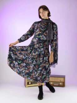 High KINDNESS 721601 Jurken Blauw -Kleding Speciaal Winkel 160100698 6