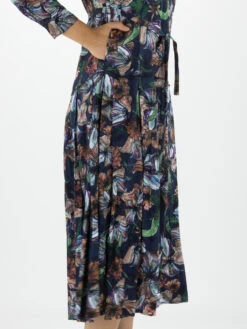 High KINDNESS 721601 Jurken Blauw -Kleding Speciaal Winkel 160100698 9