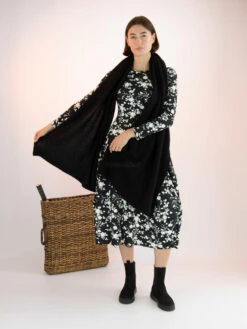 High AT LENGTH S21724 Jurken Zwart -Kleding Speciaal Winkel 160100702 6