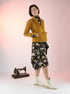 High IN-AND-OUT S21727 Jurken Groen -Kleding Speciaal Winkel 160100705 7