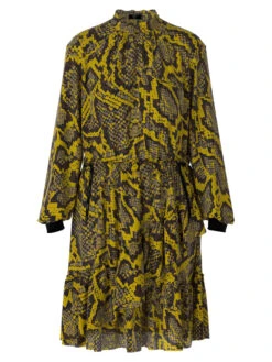 Marc Cain VS 21.25 W25 Jurken Geel