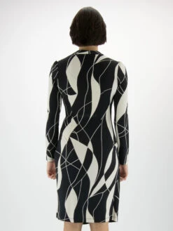 Joseph Ribkoff 233104 Jurken Zwart -Kleding Speciaal Winkel 160100721 4