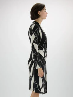 Joseph Ribkoff 233104 Jurken Zwart -Kleding Speciaal Winkel 160100721 5