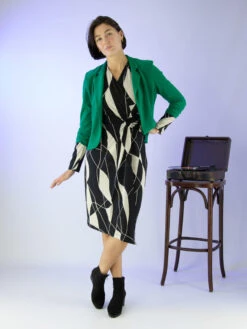 Joseph Ribkoff 233104 Jurken Zwart -Kleding Speciaal Winkel 160100721 6