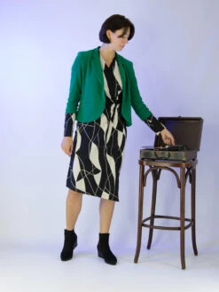 Joseph Ribkoff 233104 Jurken Zwart -Kleding Speciaal Winkel 160100721 7