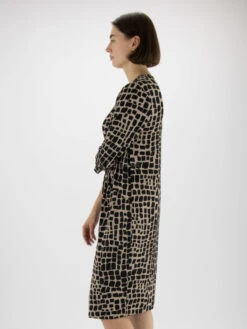 Joseph Ribkoff 233073 Jurken Taupe -Kleding Speciaal Winkel 160100723 3