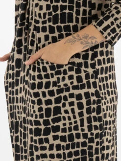 Joseph Ribkoff 233073 Jurken Taupe -Kleding Speciaal Winkel 160100723 8