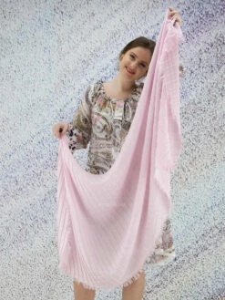 Marc Cain US B4.02 Z08 Shawls Roze -Kleding Speciaal Winkel 301000826 3