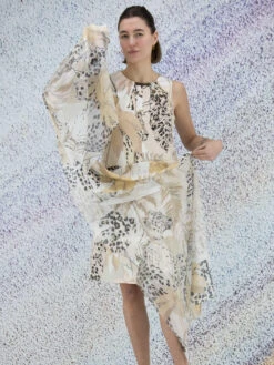 Marc Cain US B4.07 Z43 Shawls Beige -Kleding Speciaal Winkel 301000864 3