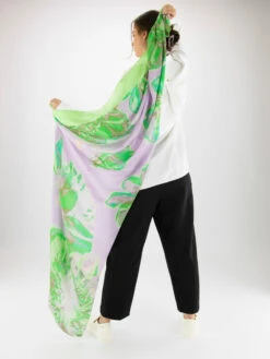 Marc Cain VC B4.15 Z19 Shawls Paars -Kleding Speciaal Winkel 301000872 3