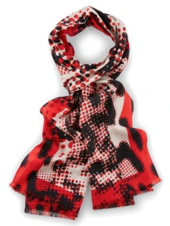 Marc Cain VS B4.12 Z18 Shawls Rood