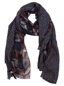 High ORNATE 790921 Shawls Blauw